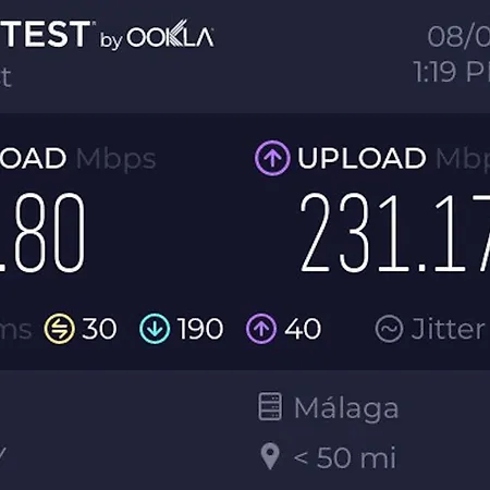 Holidays2malaga Paseo Tilos 3 Fibra Wifi Ideal Teletrabajar Apartment *